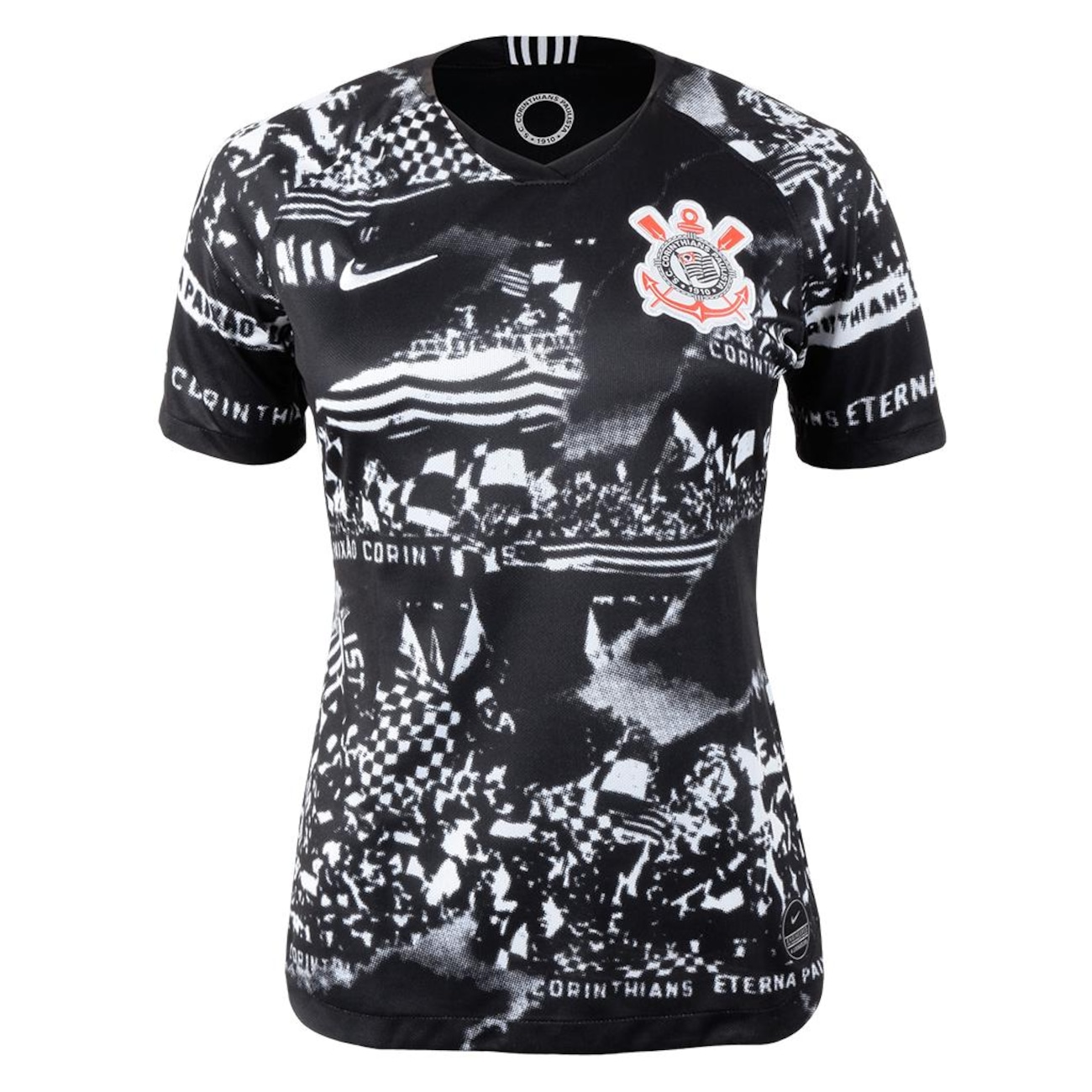 Oferta De Camisa Nike Corinthians Iii Invas Es Torcedora Pro Feminina