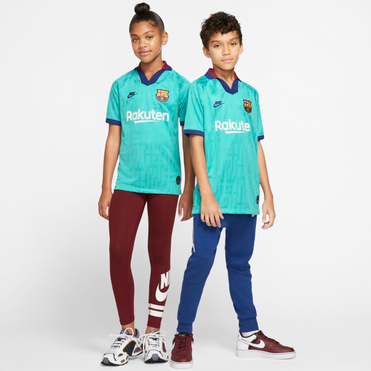 Oferta De Camisa Nike Barcelona Iii Torcedor Pro Infantil