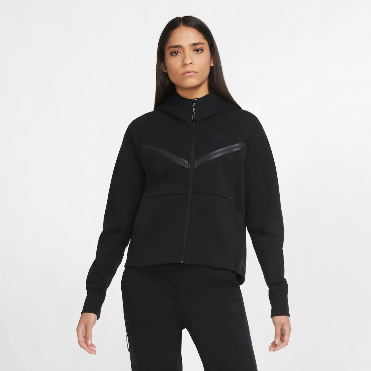 Blusão Nike Sportswear Tech Fleece Essential Feminino