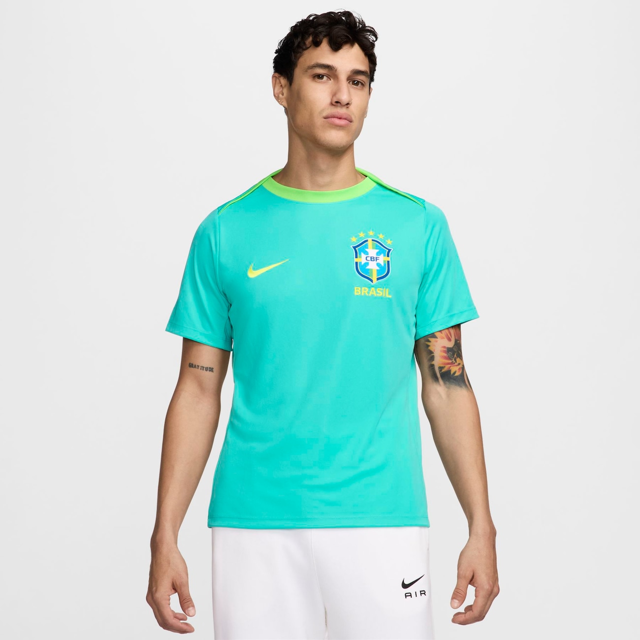 Camiseta Nike Brasil Dri-FIT Academy Pro Masculina