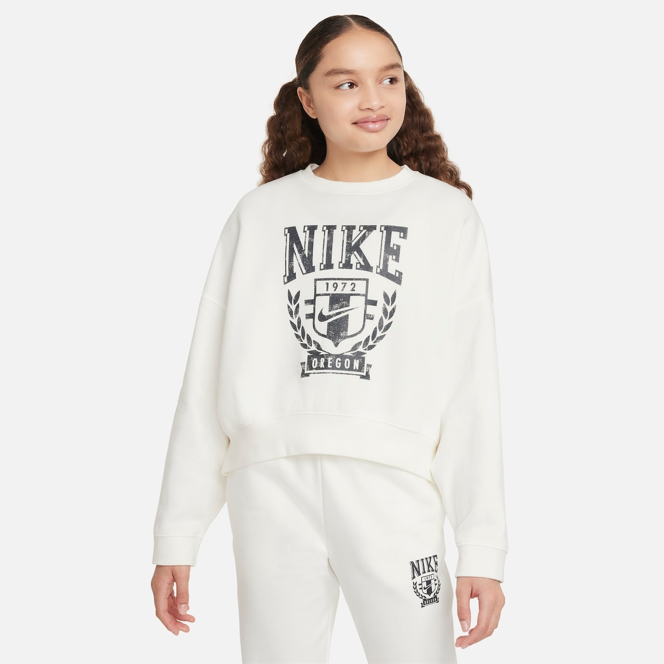 Blusão Nike Sportswear Cropped Infantil