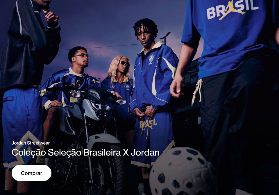 Coleção Seleção Brasileira X Jordan