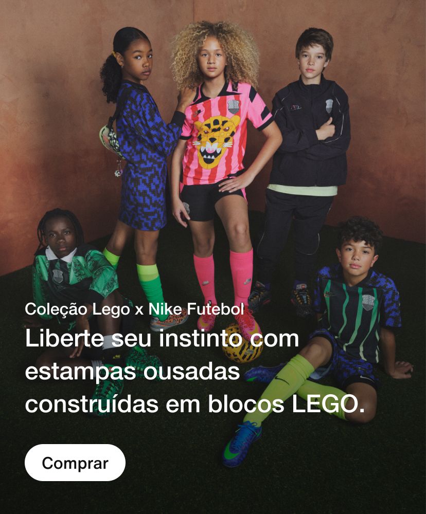 Nike Coleção Lego x Nike Futebol
