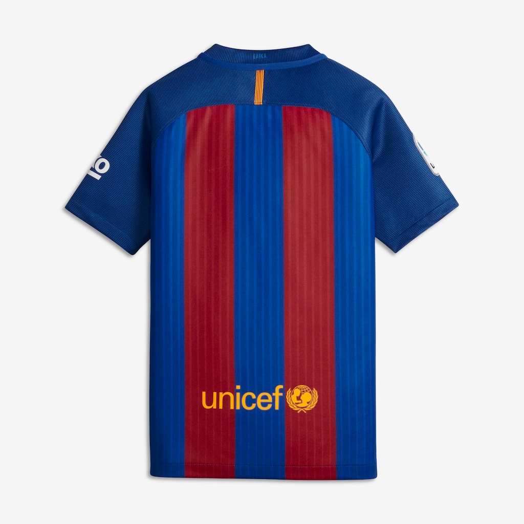 Camisa Nike Barcelona I 2016/17 Torcedor Pro Infantil - Foto 2