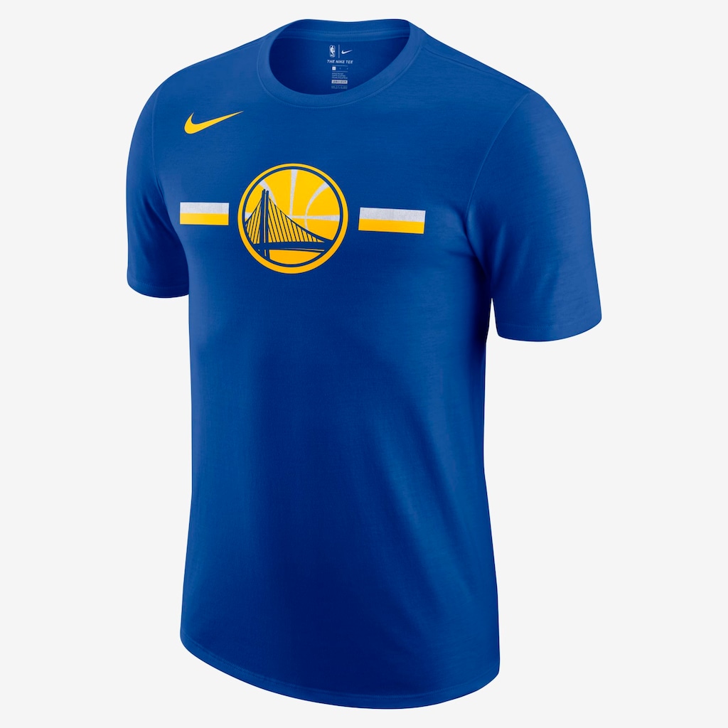 Camiseta Nike Golden State Warriors Dri-Fit Masculina - Foto 1