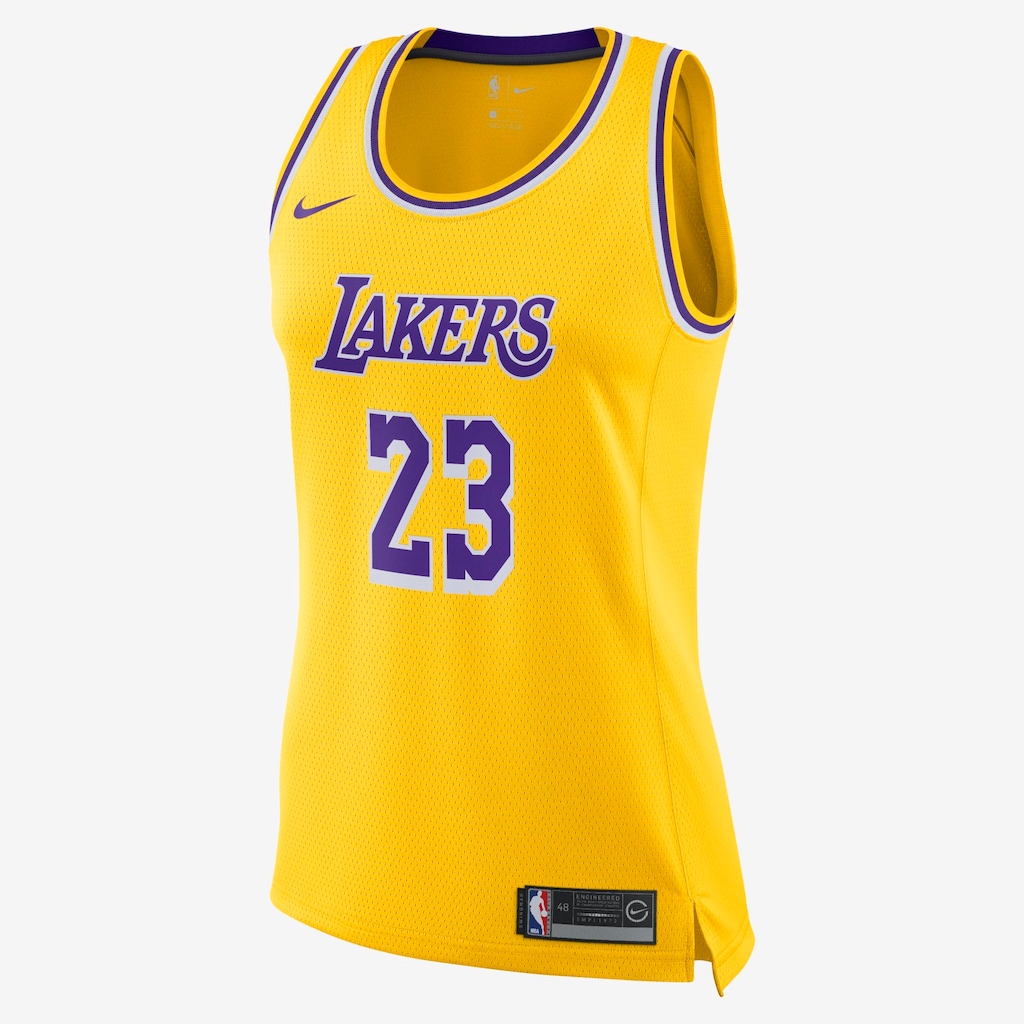 Regata Nike Los Angeles Lakers Icon Edition Swingman Feminina - Foto 1