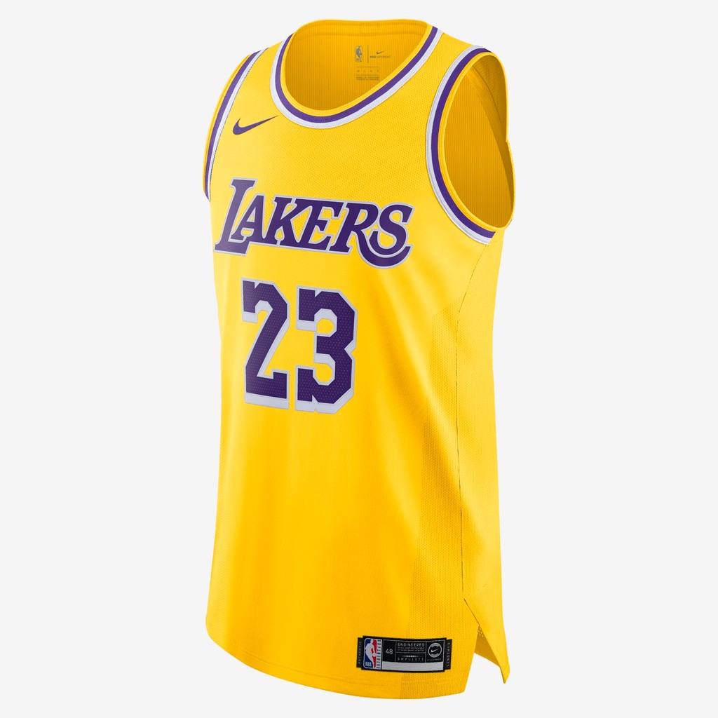 Regata Nike Los Angeles Lakers Auth Edition Swingman Masculina - Foto 1