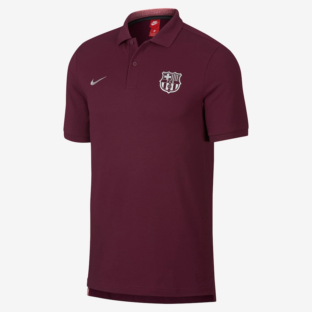 Camisa Polo Nike Barcelona Masculina - Foto 1