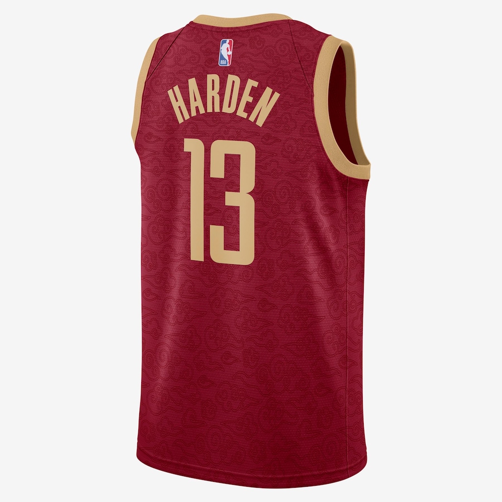 Regata Nike Houston Rockets City Edition Swingman Masculina - Foto 2