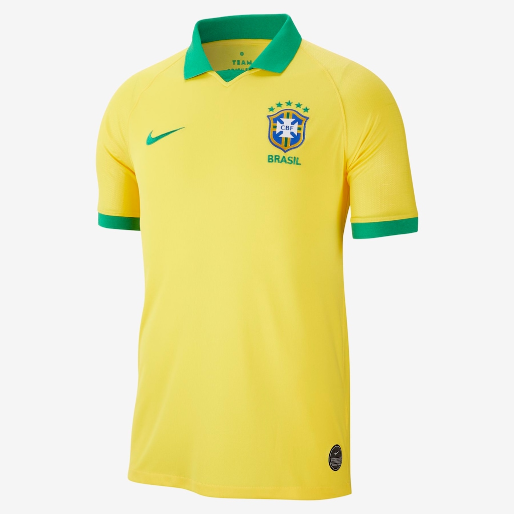 Camisa Nike Brasil Comemorativa Copa América 2019/20 Torcedor Pro Masculina - Foto 1