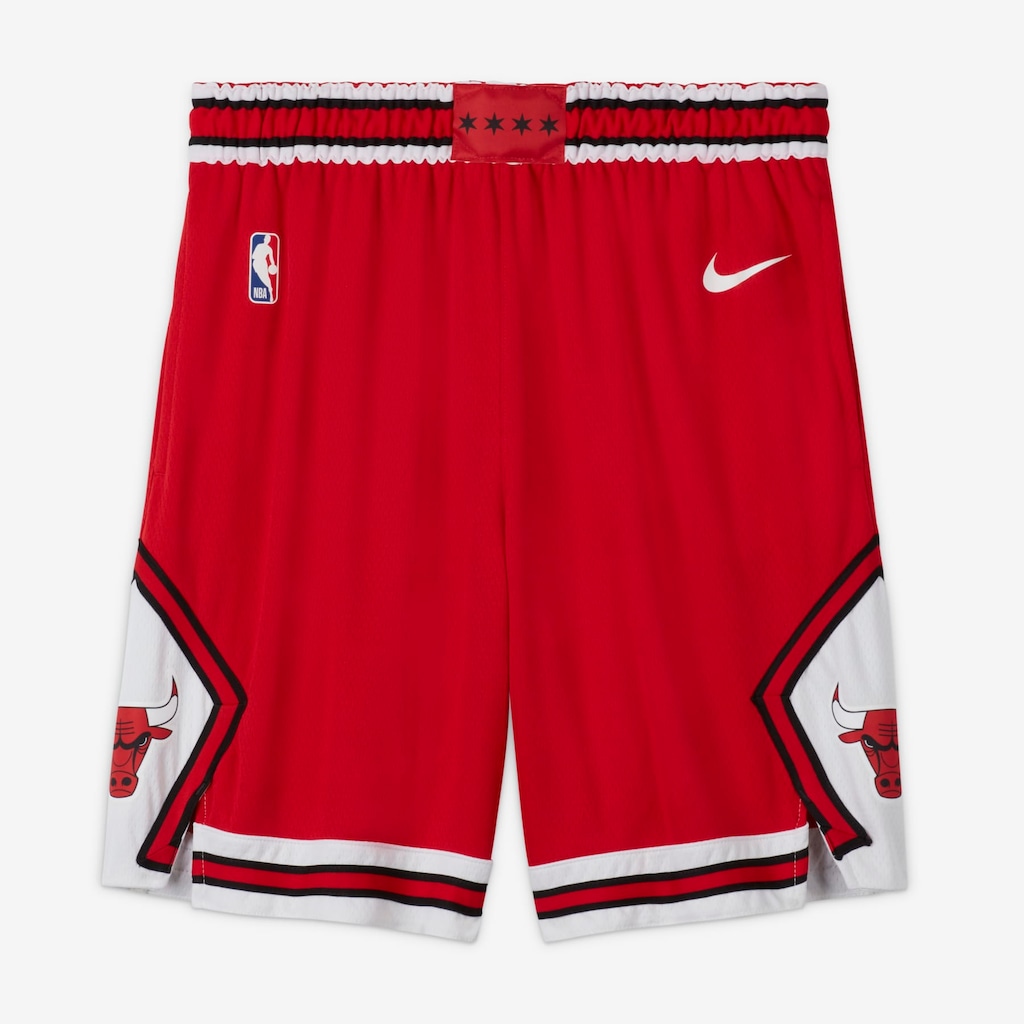 Shorts Nike Chicago Bulls Icon Edition Swingman Masculino - Foto 1