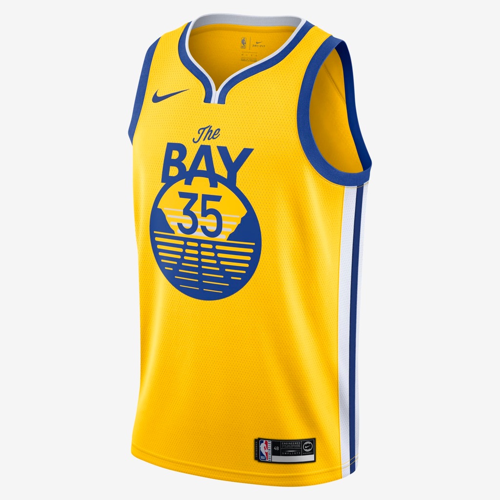 Camisa Nike Kevin Durant Warriors Statement Edition Masculina - Foto 1