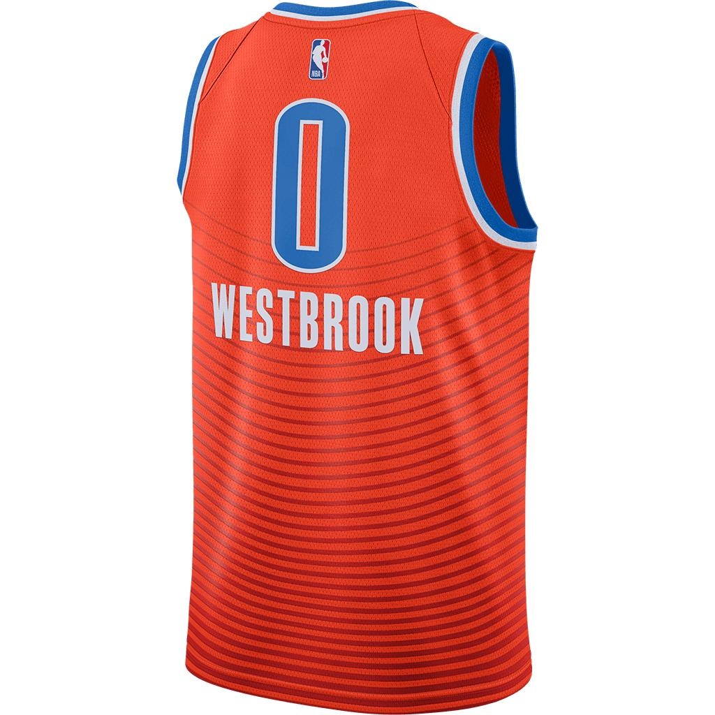 Regata Nike Russell Westbrook Statement Edition Swingman (Oklahoma City Thunder) Masculina - Foto 2