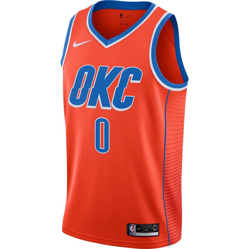 Regata Nike Russell Westbrook Statement Edition Swingman (Oklahoma City Thunder) Masculina - Foto 1