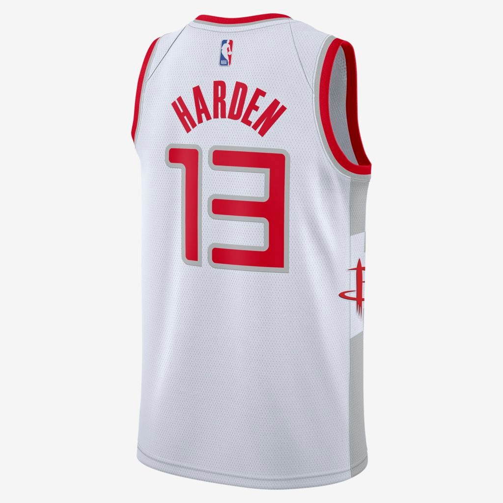 Regata Nike James Harden Rockets City Edition Masculina - Foto 2