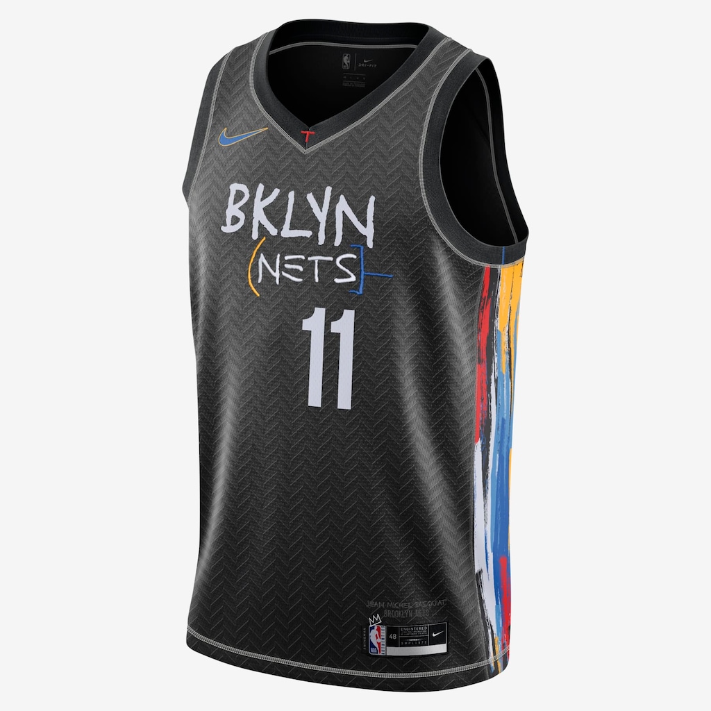 Regata Nike Brooklyn Nets Swingman City Edition Masculina - Foto 1
