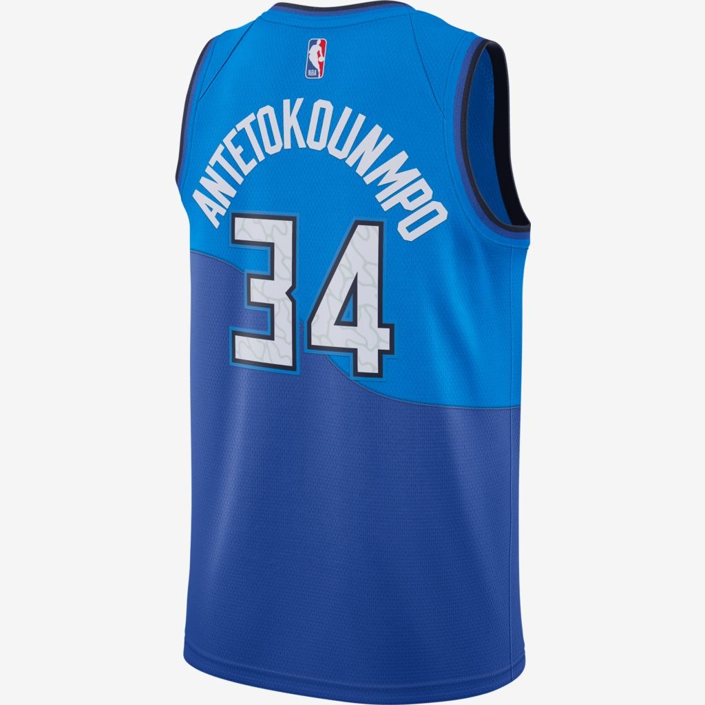 Regata Nike Milwaukee Bucks Swingman City Edition Masculina - Foto 2