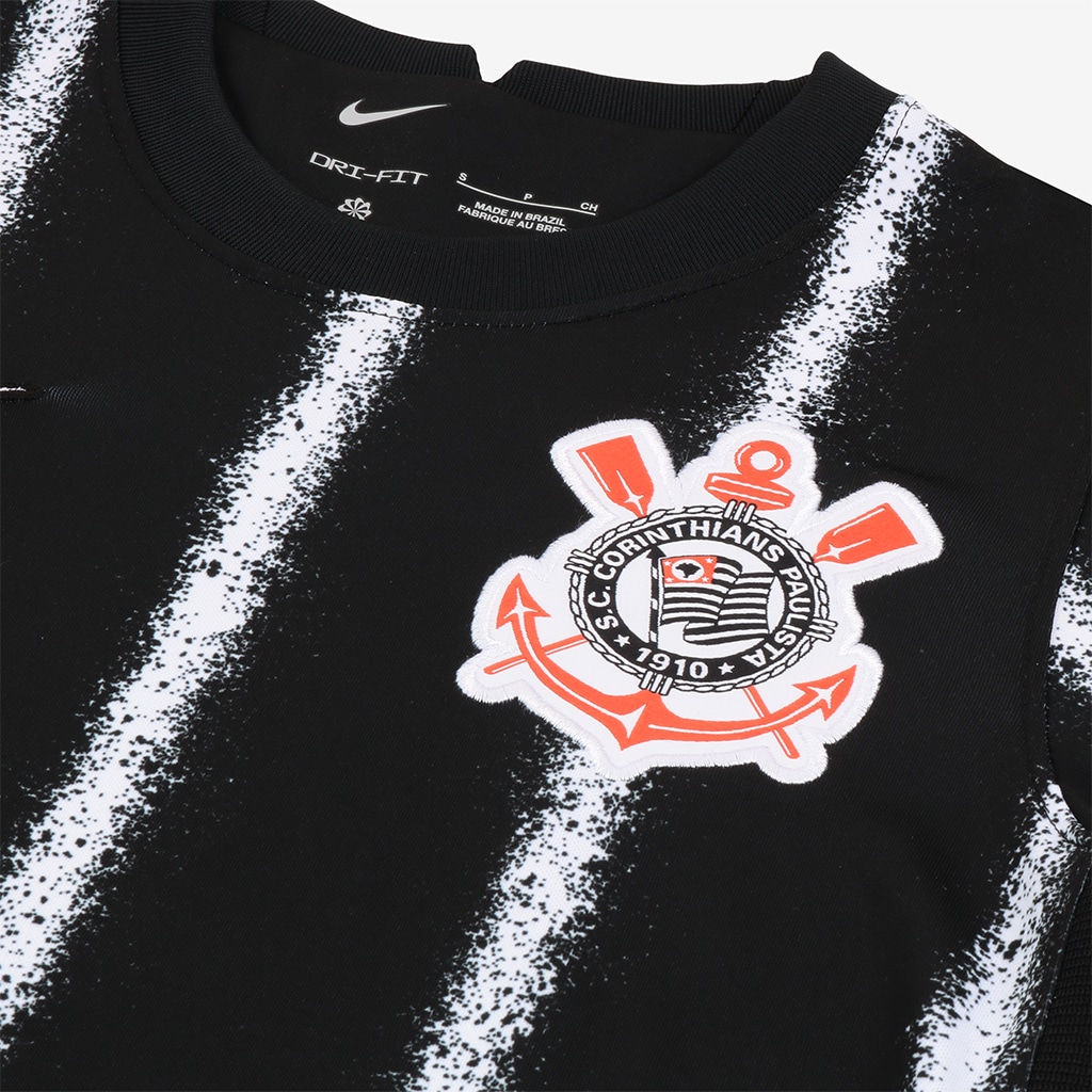 Camisa Nike Corinthians Ii Torcedor Pro Infantil Nike