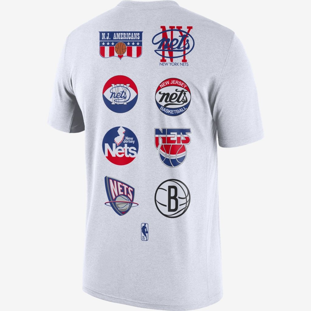 Camiseta Nike Brooklyn Nets Courtside City Edition Mixtape Masculina - Foto 2