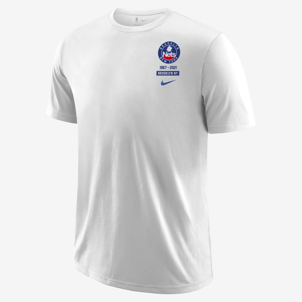 Camiseta Nike Brooklyn Nets Courtside City Edition Mixtape Masculina - Foto 1