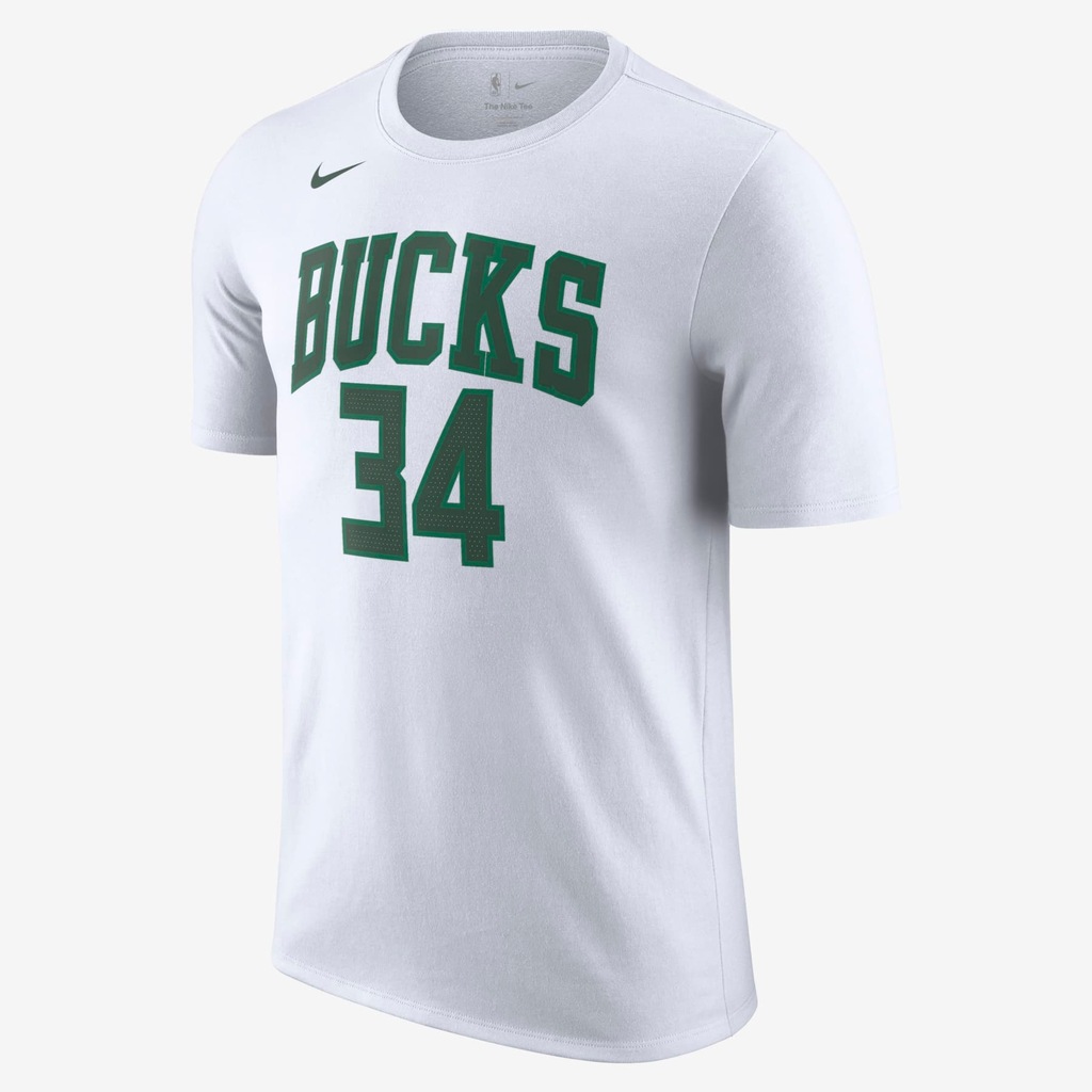 Camiseta Nike Giannis Antetokounmpo Bucks Courtside City Edition Mixtape Masculina - Foto 1