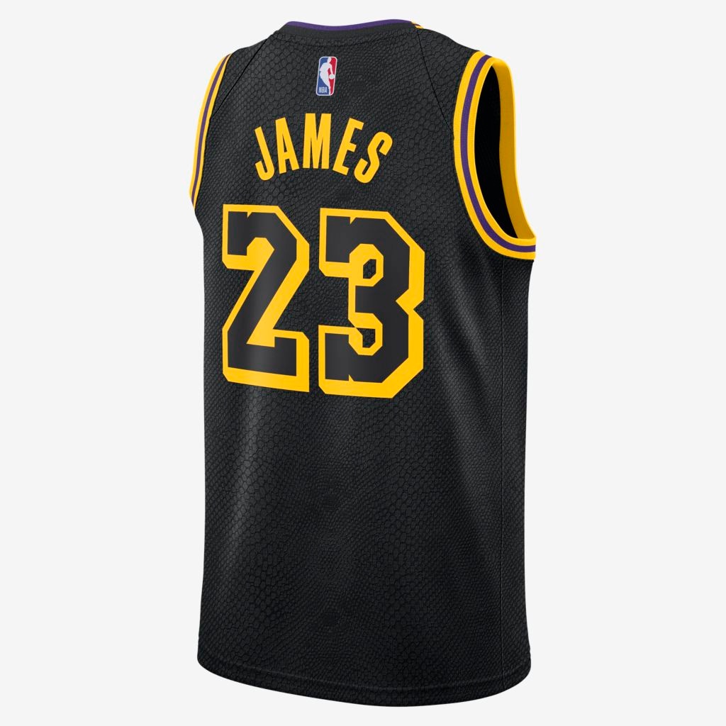 Regata Nike Los Angeles Lakers Classic Edition Masculino - Foto 2
