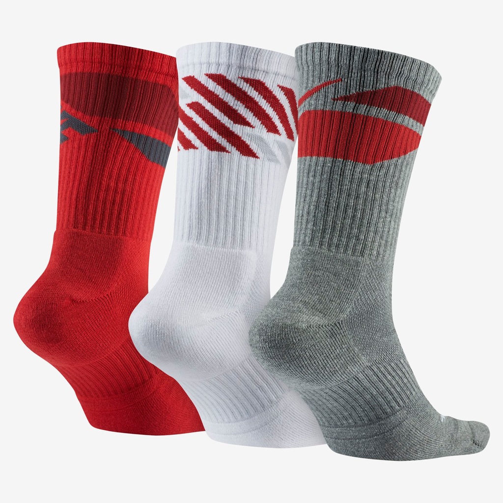 Meia Nike Dri-Fit Cushioned Crew (3 pares) - Foto 2