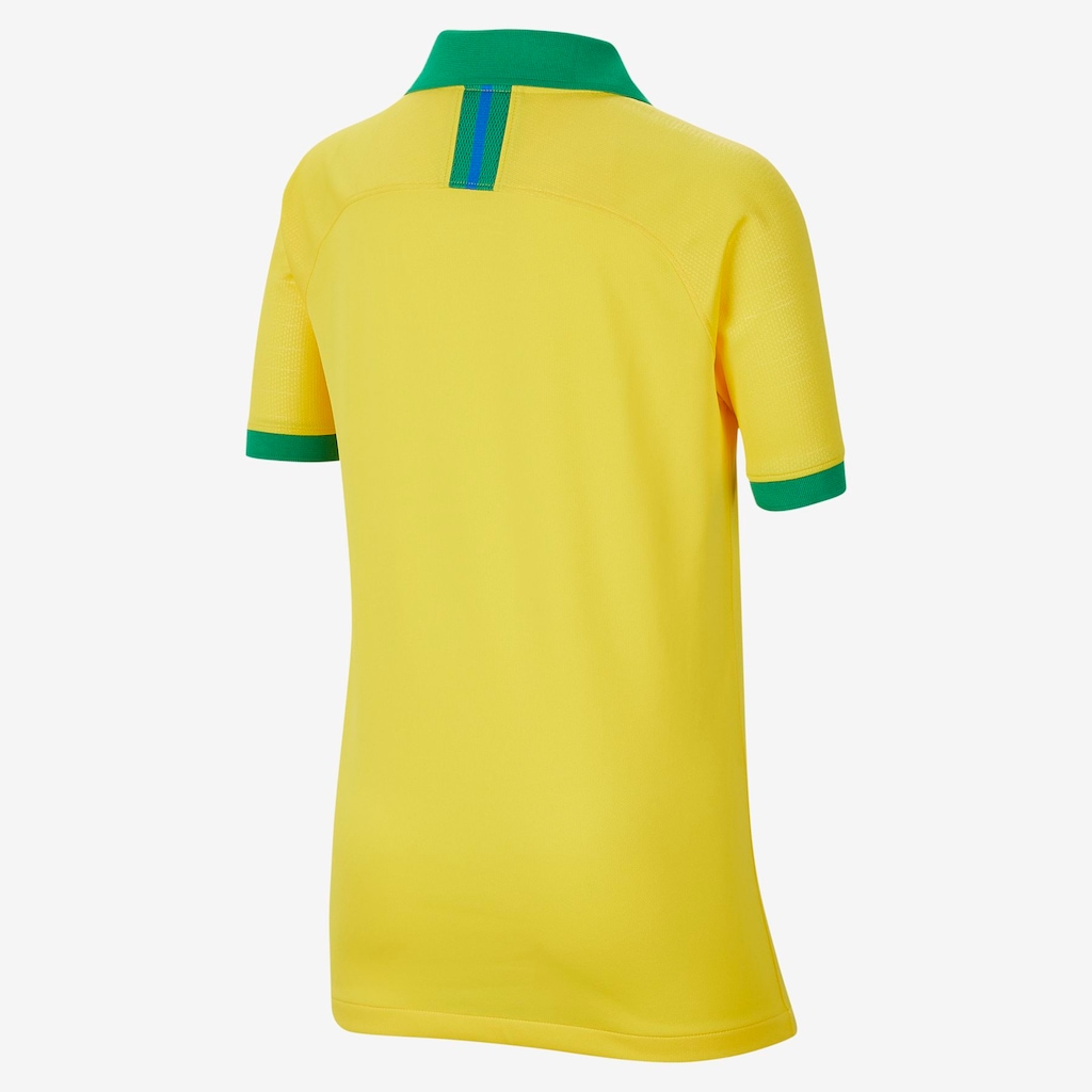 Camisa Nike Brasil Comemorativa Copa América 2019 Torcedor Pro Infantil - Foto 2
