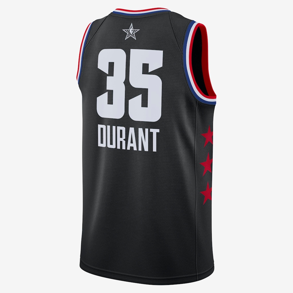 Regata Jordan All-Star Edition Swingman Black Masculina - Foto 2
