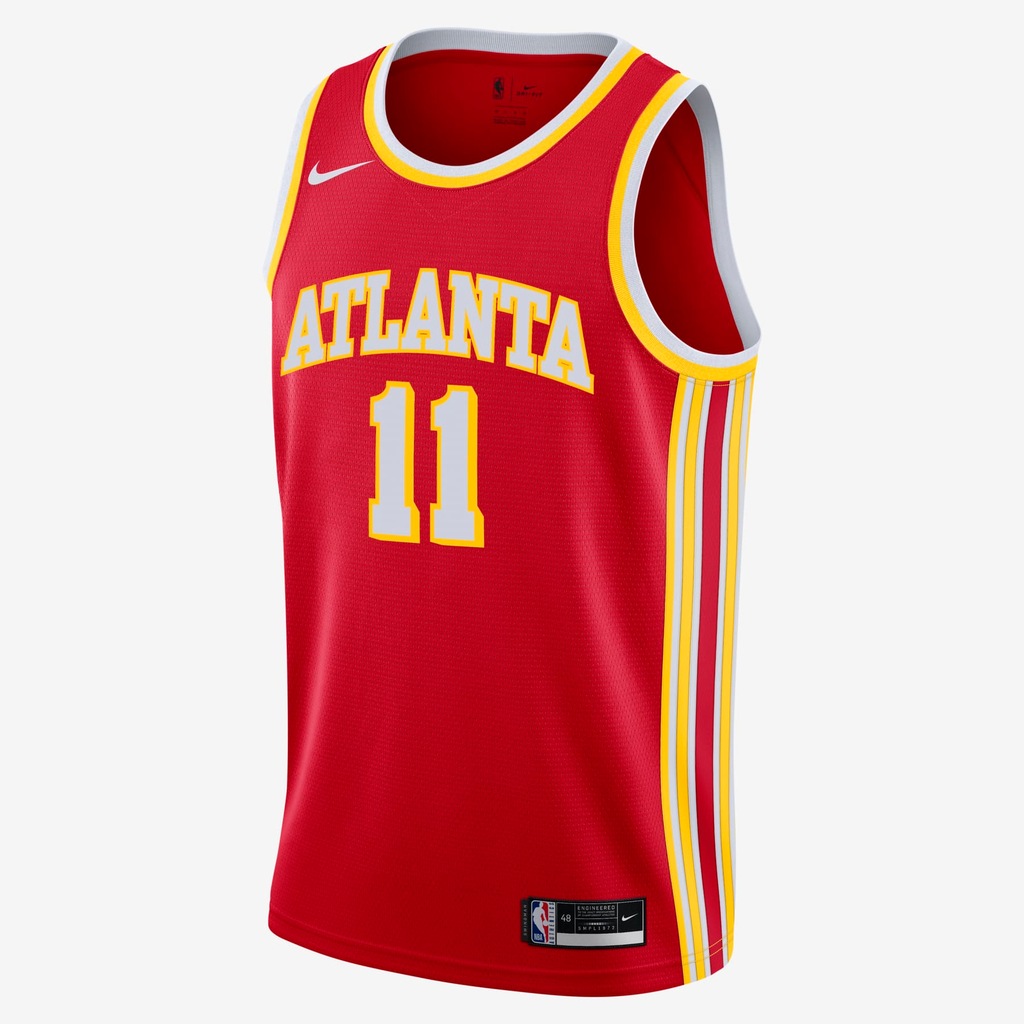 Regata Nike Trae Young Hawks Icon Edition 2020 Masculina - Foto 1