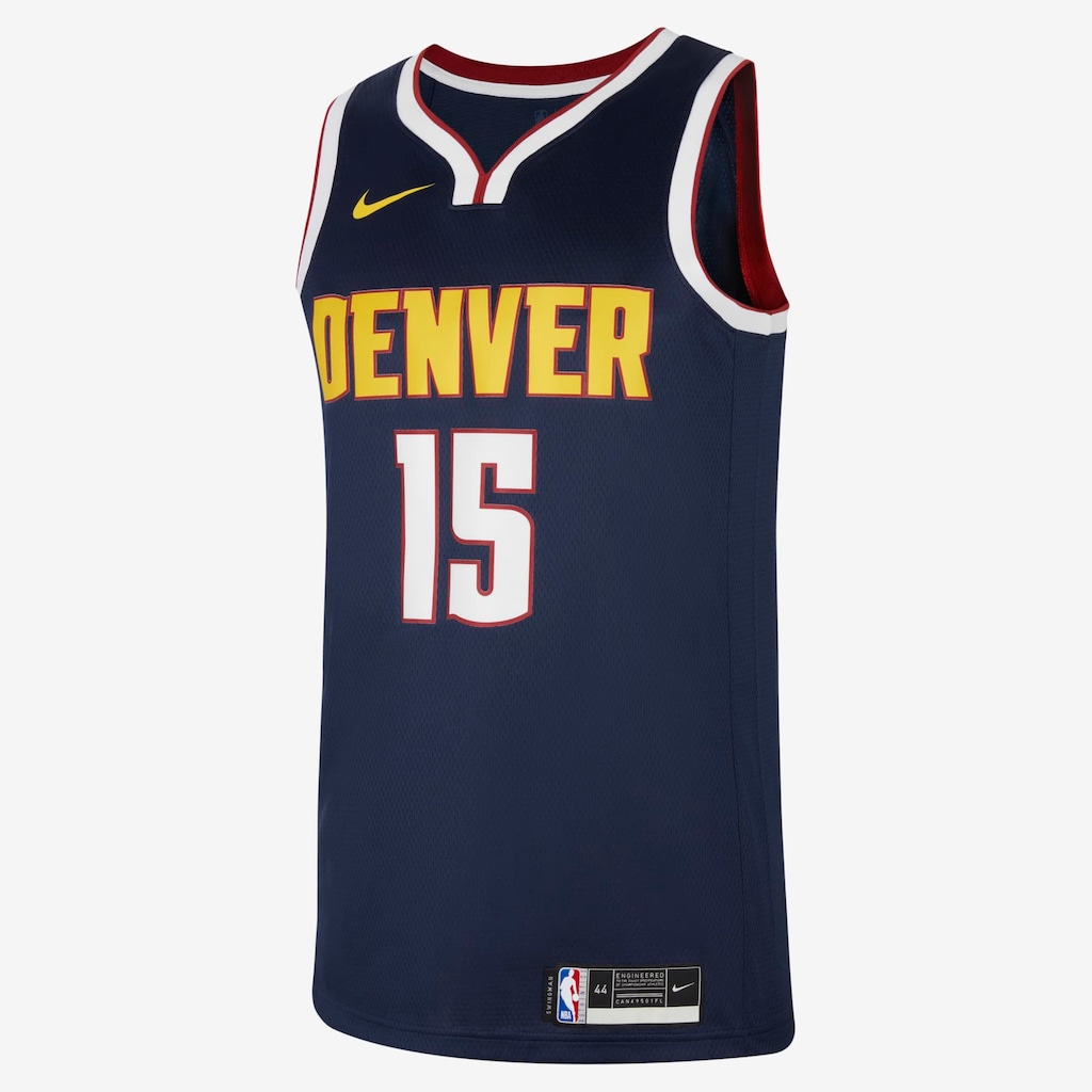 Regata Nike Nikola Jokic Nuggets Icon Edition 2020 Masculina - Foto 1