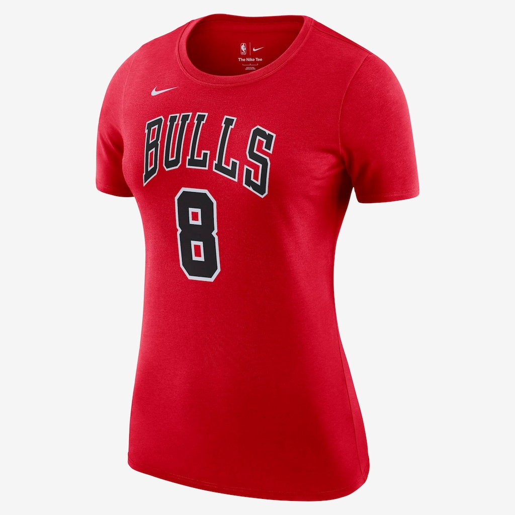 Camiseta Nike Chicago Bulls Feminina - Foto 1