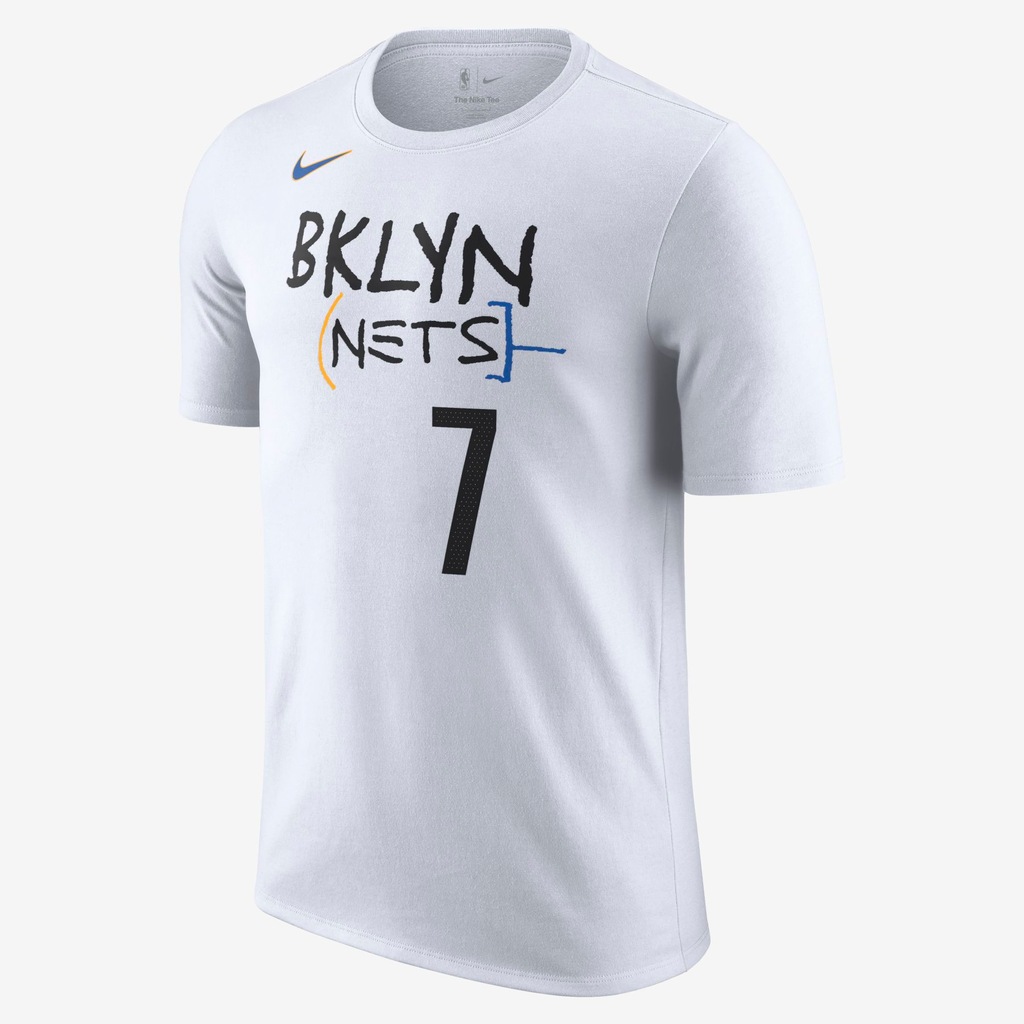 Camiseta Nike Brooklyn Nets City Edition Masculina - Foto 1