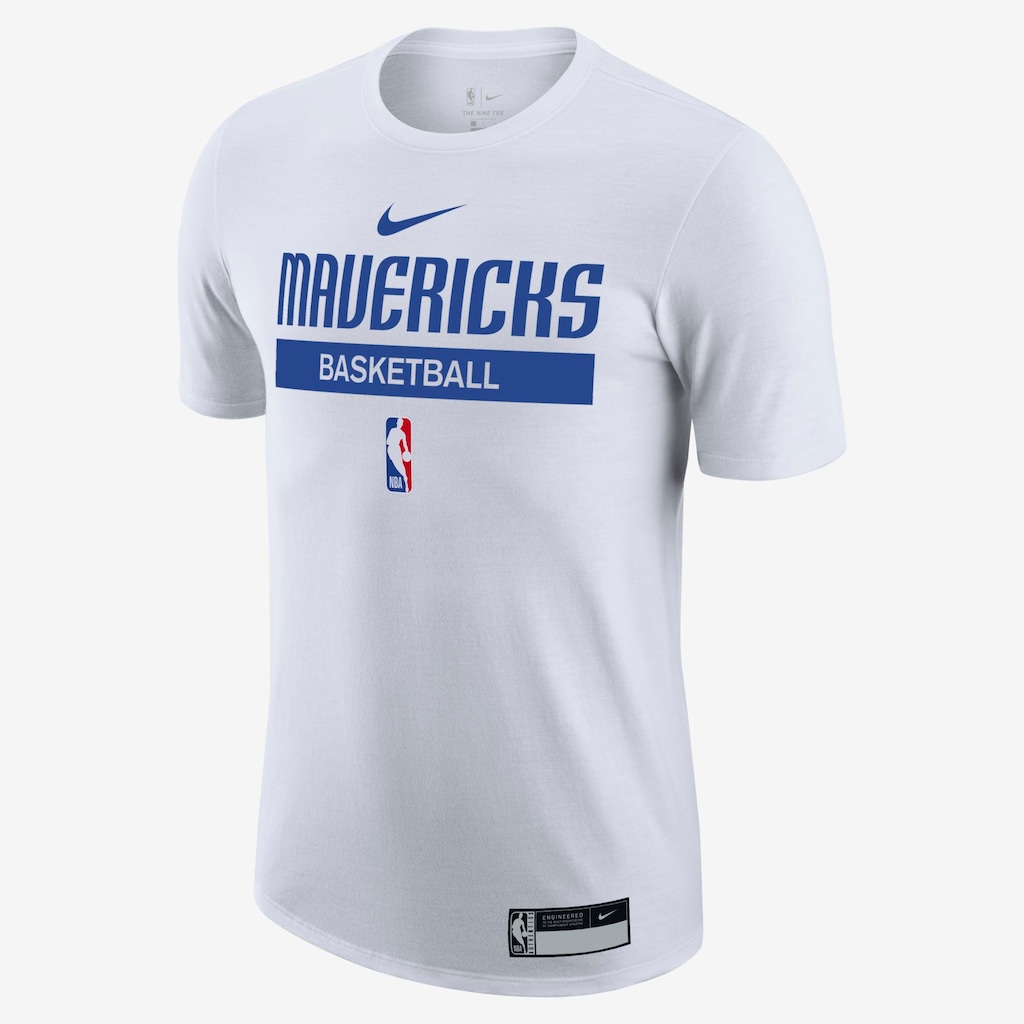Camiseta Nike Dallas Mavericks Essential Masculina - Foto 1