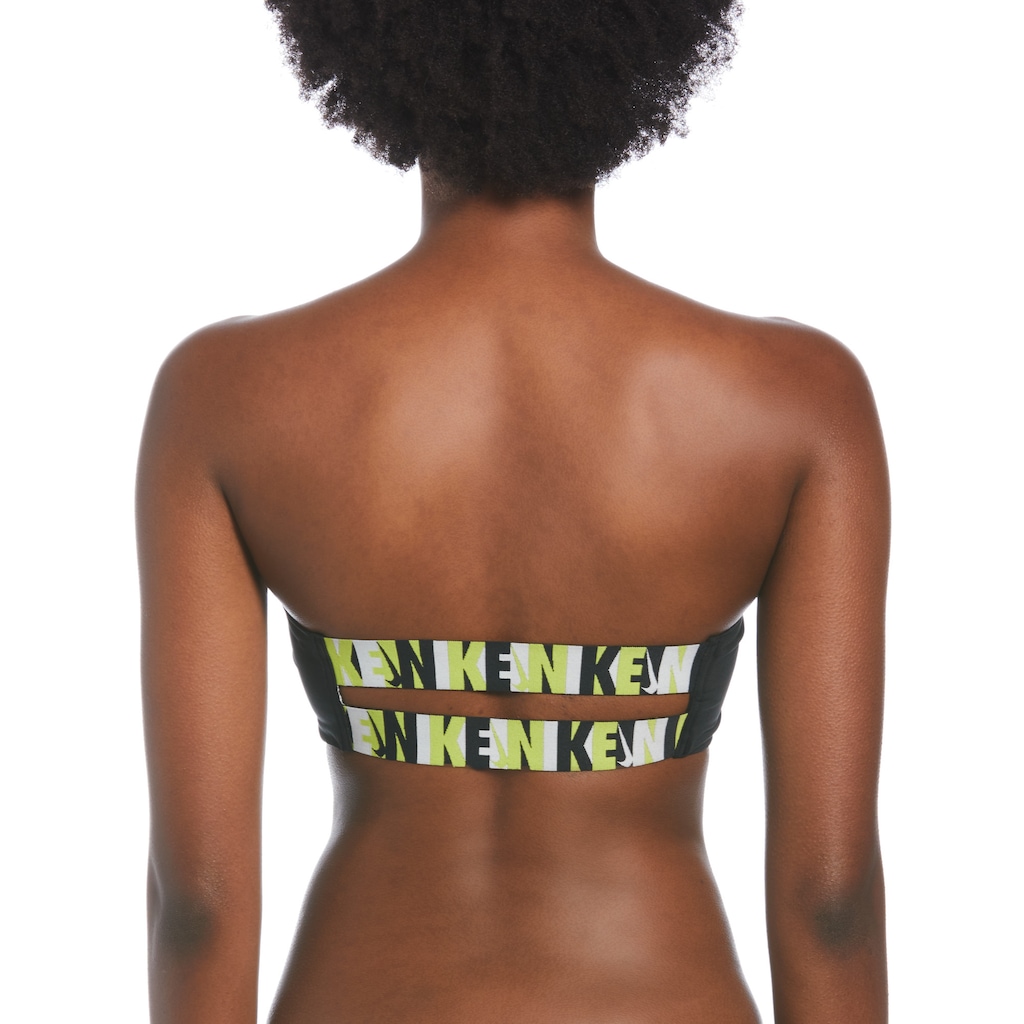 Biquini Top Nike Tape Bandeau Feminino - Foto 2