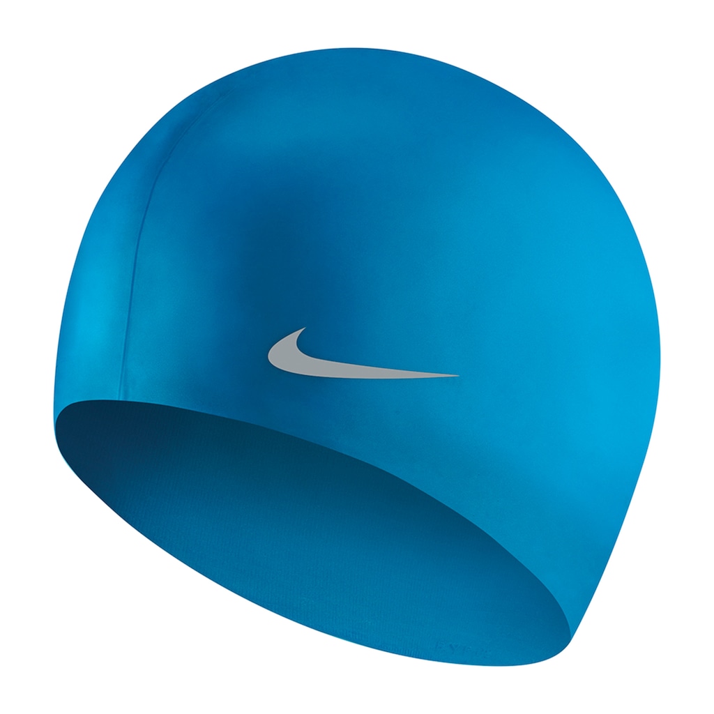 Touca de Natação Nike Solid Silicone Infantil - Foto 1