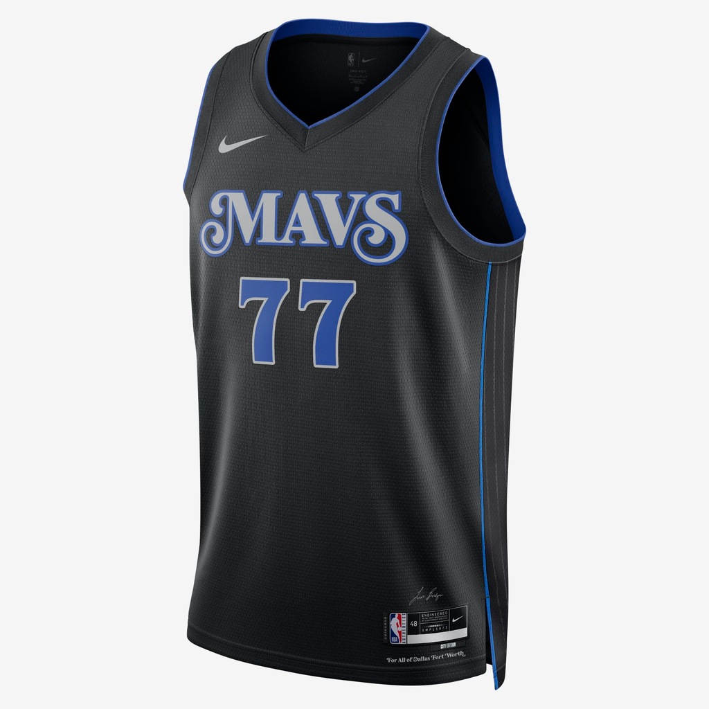 Regata Nike Dallas Mavericks 2023/24 City Edition Masculina - Foto 1