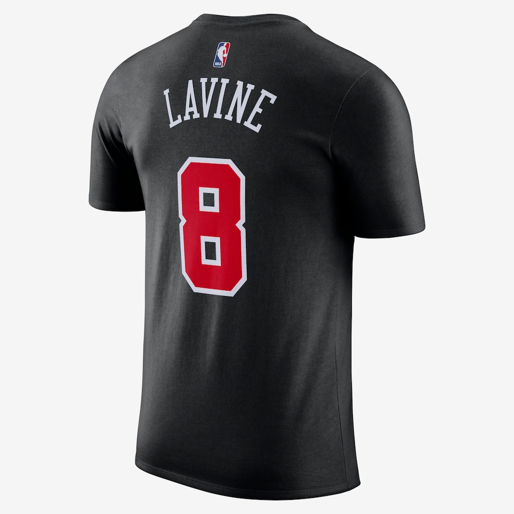 Camiseta Nike Chicago Bulls City Edition Masculina - Foto 2