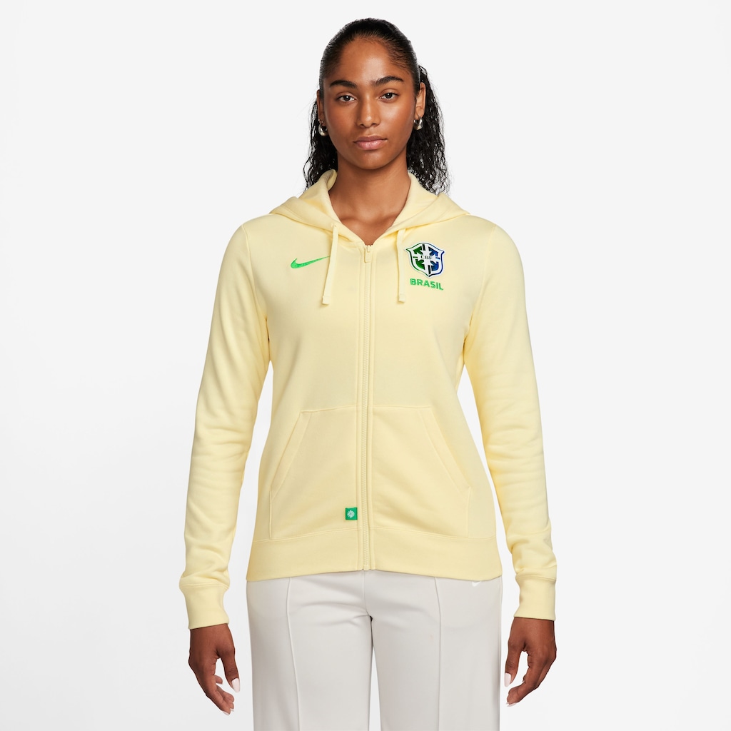 Jaqueta Nike Sportswear Brasil Club Feminina - Foto 2