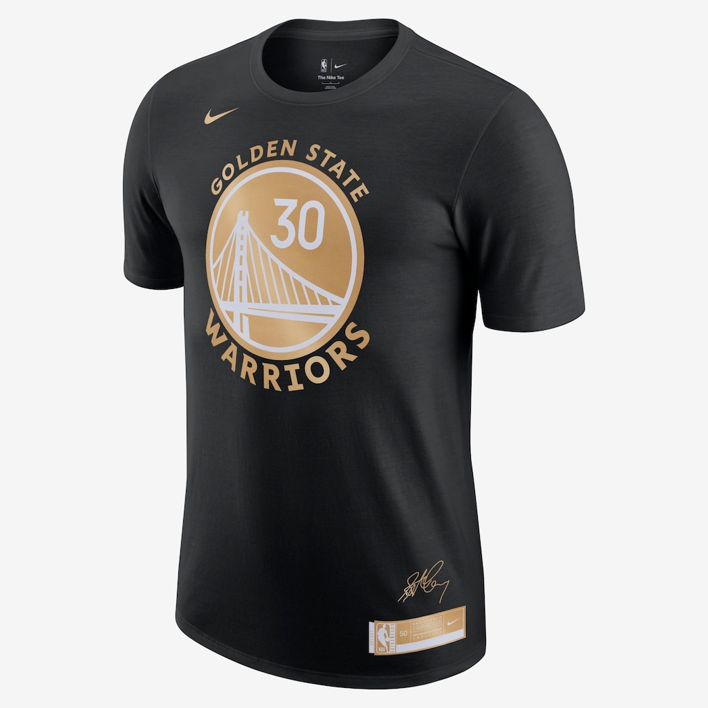 Camiseta Nike NBA Stephen Curry Select Series Masculina - Foto 1