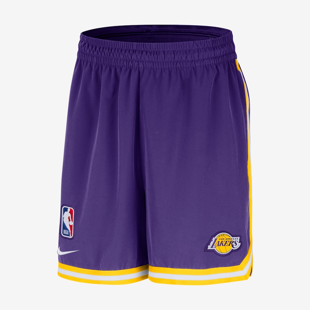 Shorts Nike NBA Los Angeles Lakers Masculino - Foto 1