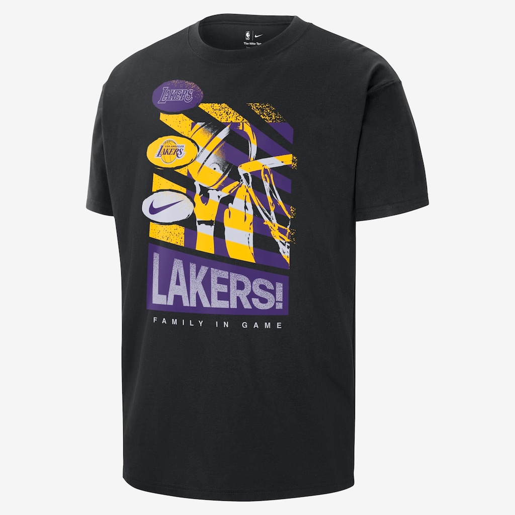 Camiseta Nike Los Angeles Lakers Masculina - Foto 1