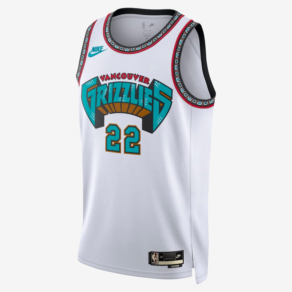 Regata Nike NBA Memphis Grizzies Hardwood Classics 2024/25 Masculina - Foto 1