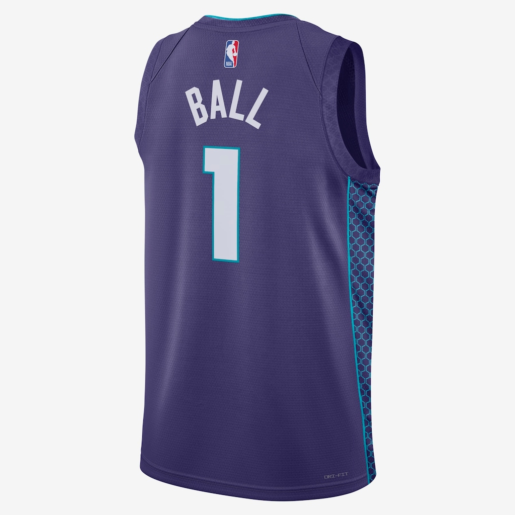Regata Nike NBA Charlotte Hornets Statement Edition 2024/25 Masculina - Foto 2