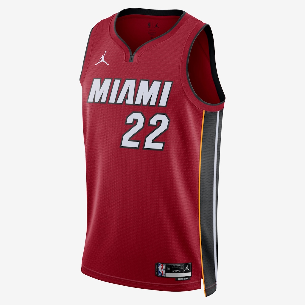 Regata NBA Jimmy Butler Nike Miami Heat Statement Edition Masculina - Foto 1