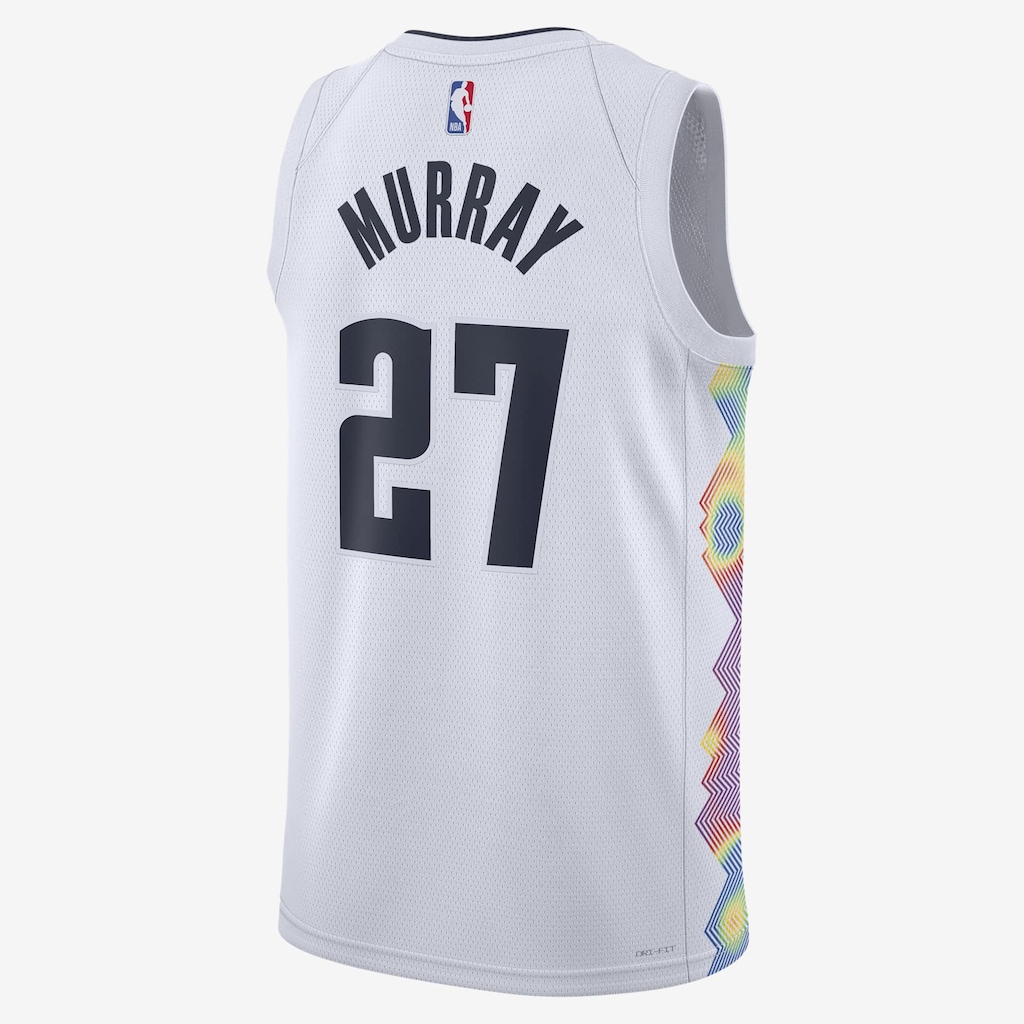 Regata Nike NBA Denver City Edition 2024/25 Masculina - Foto 2