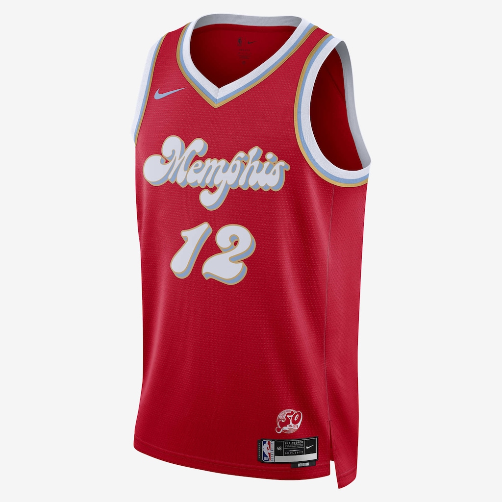 Regata Nike Memphis Grizzlies City Edition 2024/25 Masculina - Foto 1