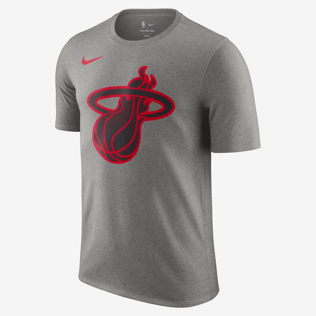 Camiseta Nike NBA Miami Heat City Edition Masculina - Foto 1