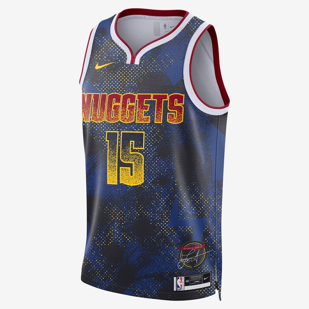 Regata Nike NBA Nikola Jokić Denver Nuggets 2025/26 Select Series Masculina - Foto 1