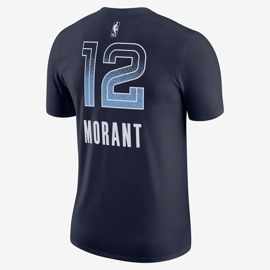 Camiseta Nike Ja Morant Memphis Grizzlies Masculina - Foto 2
